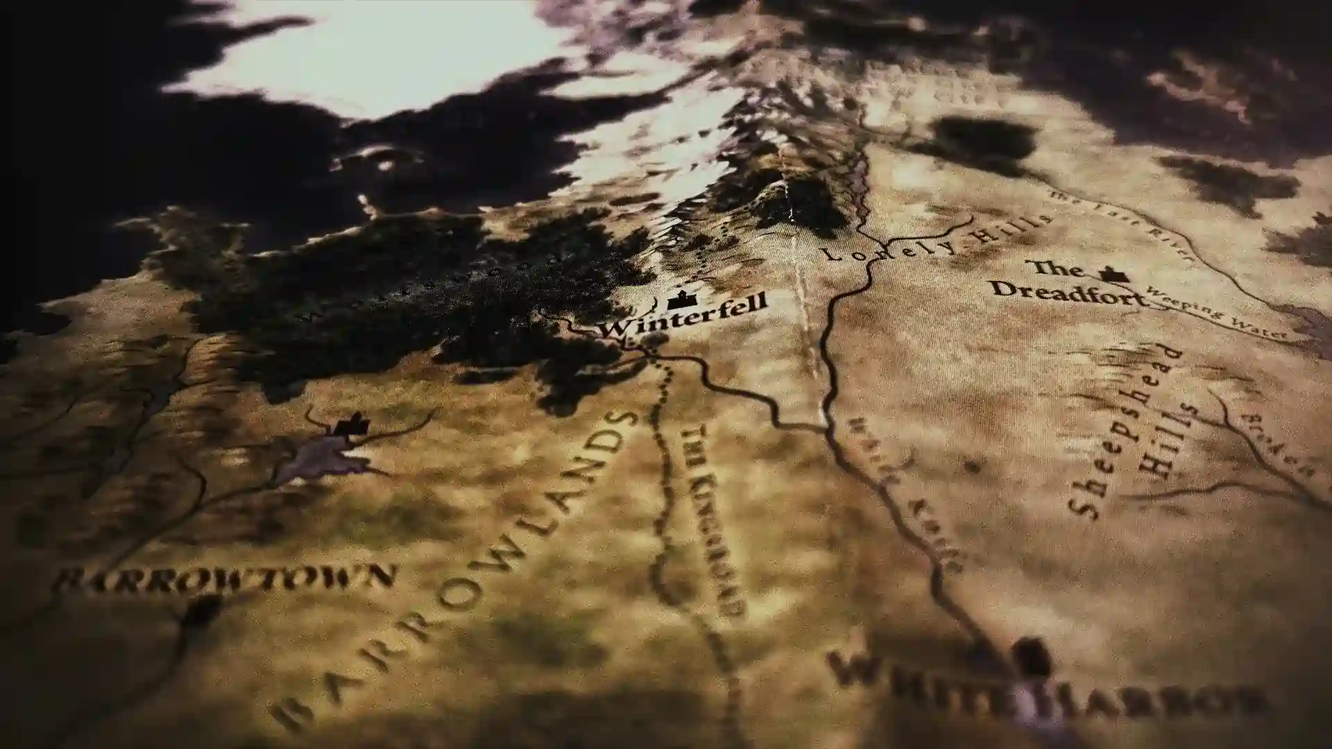 Game of Thrones map.